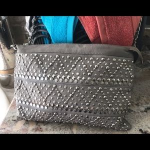 Silver Studded bag